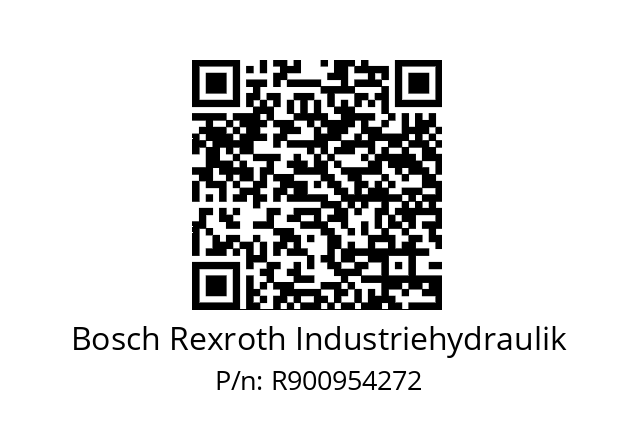   Bosch Rexroth Industriehydraulik R900954272