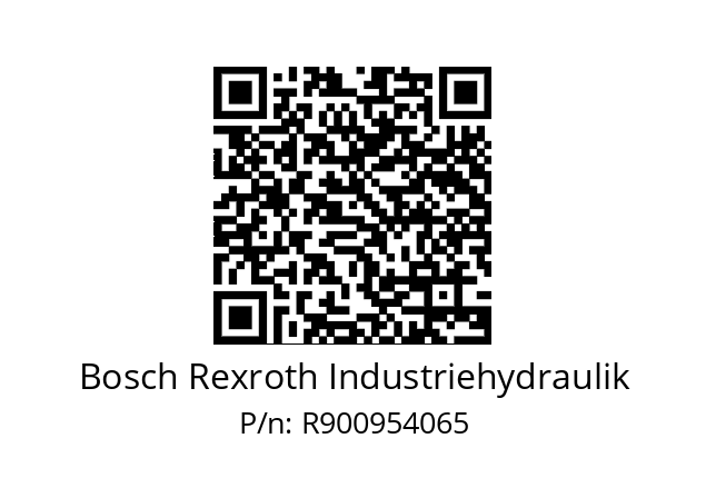   Bosch Rexroth Industriehydraulik R900954065