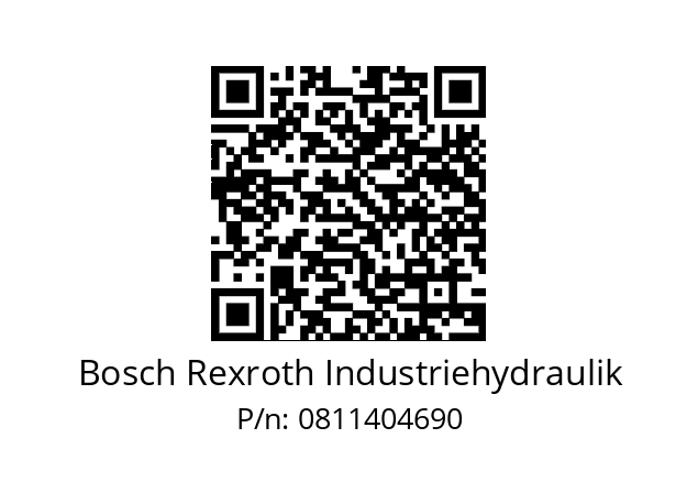   Bosch Rexroth Industriehydraulik 0811404690