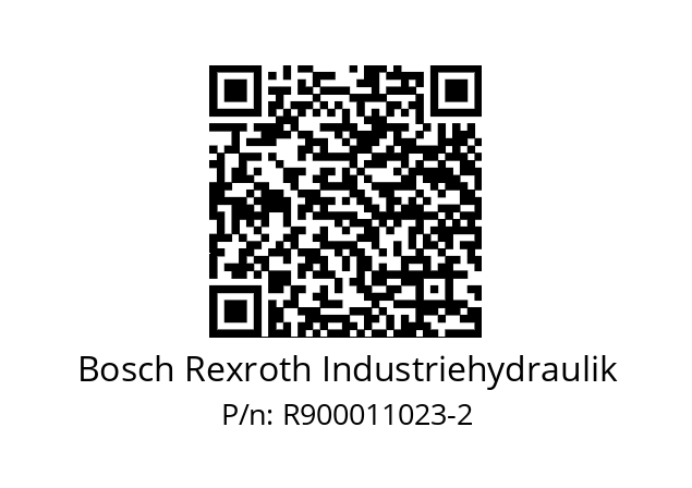   Bosch Rexroth Industriehydraulik R900011023-2