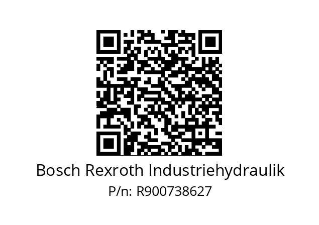   Bosch Rexroth Industriehydraulik R900738627