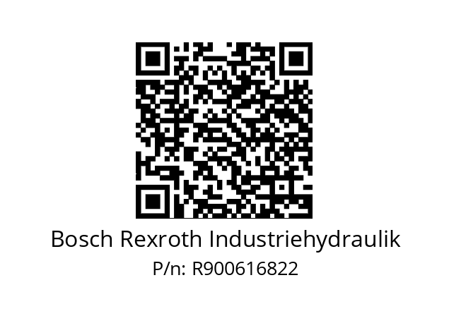   Bosch Rexroth Industriehydraulik R900616822