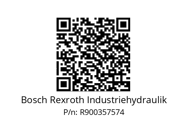   Bosch Rexroth Industriehydraulik R900357574