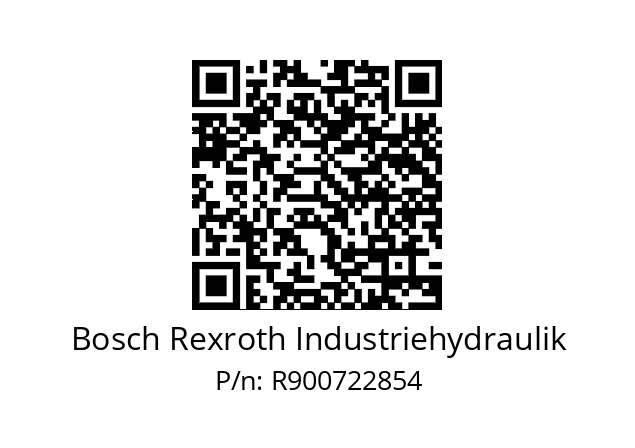   Bosch Rexroth Industriehydraulik R900722854