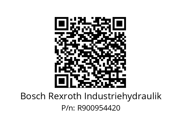   Bosch Rexroth Industriehydraulik R900954420