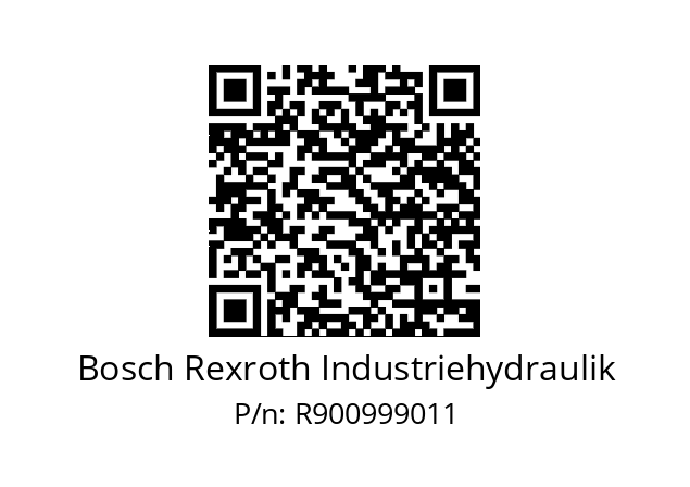   Bosch Rexroth Industriehydraulik R900999011