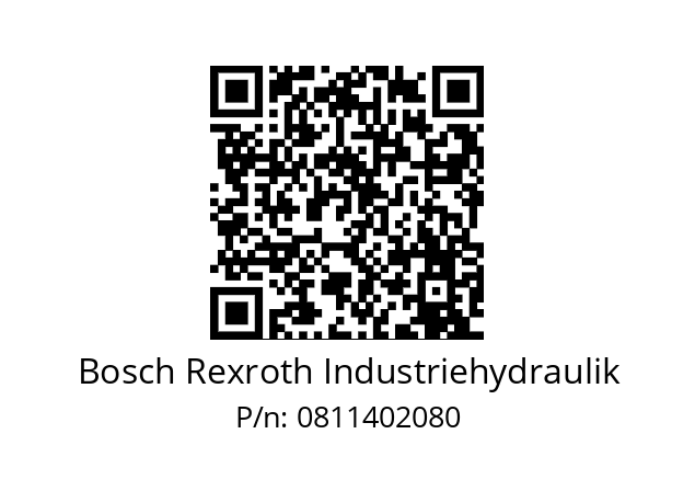   Bosch Rexroth Industriehydraulik 0811402080