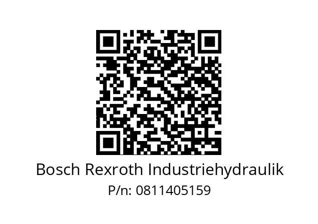   Bosch Rexroth Industriehydraulik 0811405159