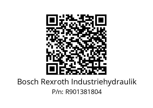   Bosch Rexroth Industriehydraulik R901381804