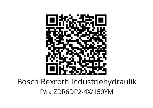   Bosch Rexroth Industriehydraulik ZDR6DP2-4X/150YM