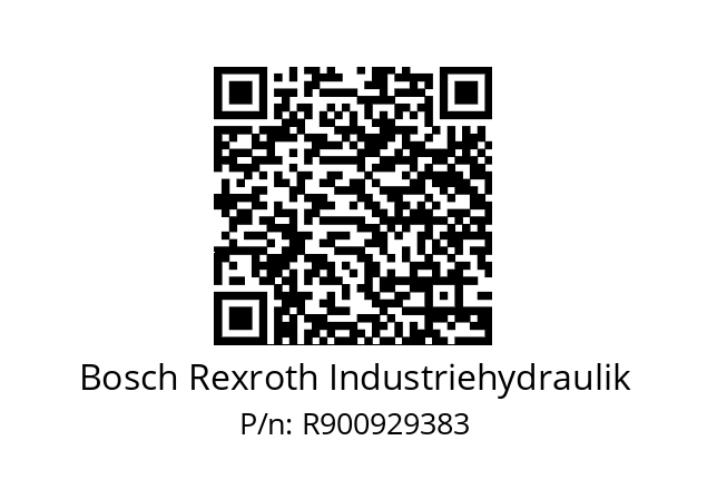   Bosch Rexroth Industriehydraulik R900929383