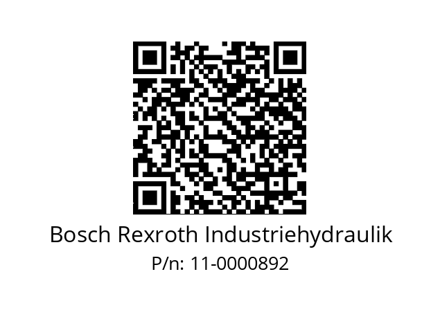  R900572785 Bosch Rexroth Industriehydraulik 11-0000892