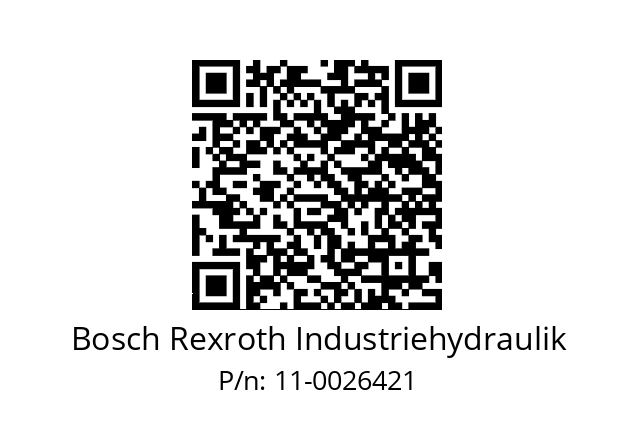  R901017048 Bosch Rexroth Industriehydraulik 11-0026421