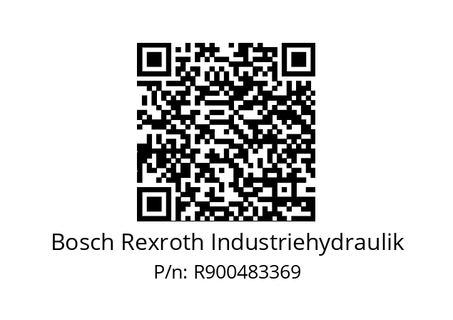   Bosch Rexroth Industriehydraulik R900483369