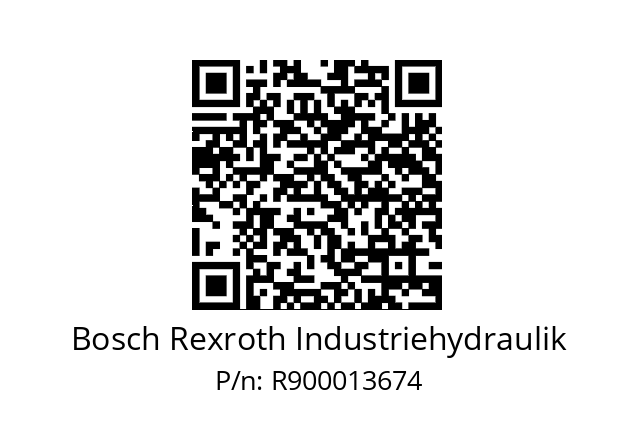   Bosch Rexroth Industriehydraulik R900013674