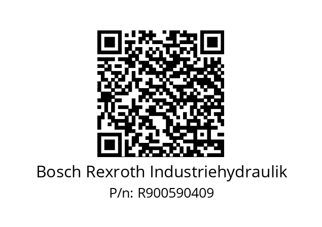   Bosch Rexroth Industriehydraulik R900590409