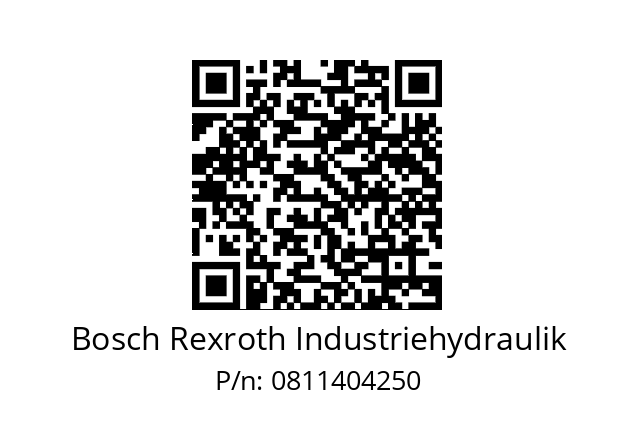   Bosch Rexroth Industriehydraulik 0811404250