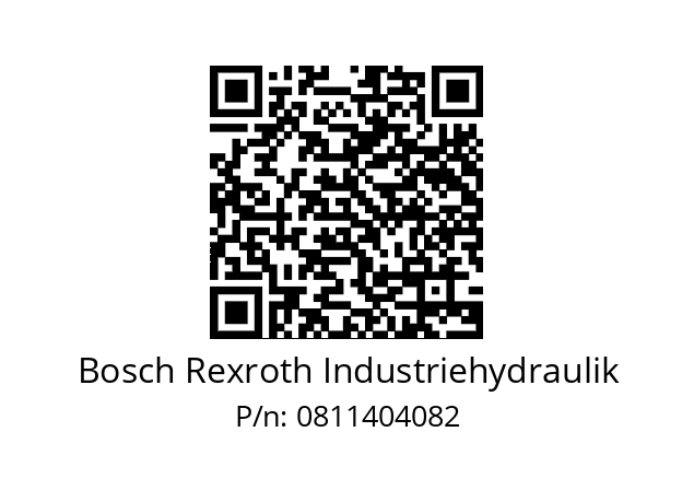   Bosch Rexroth Industriehydraulik 0811404082