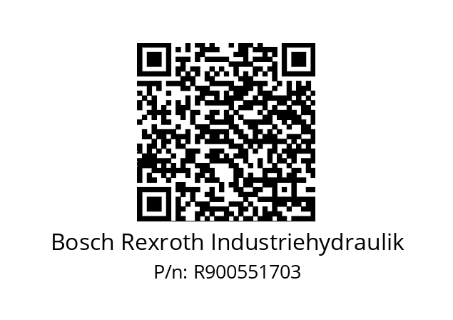   Bosch Rexroth Industriehydraulik R900551703