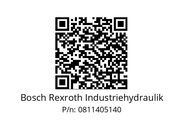   Bosch Rexroth Industriehydraulik 0811405140