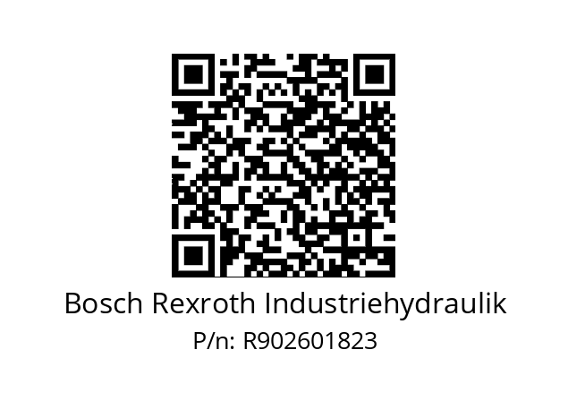   Bosch Rexroth Industriehydraulik R902601823