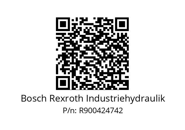   Bosch Rexroth Industriehydraulik R900424742