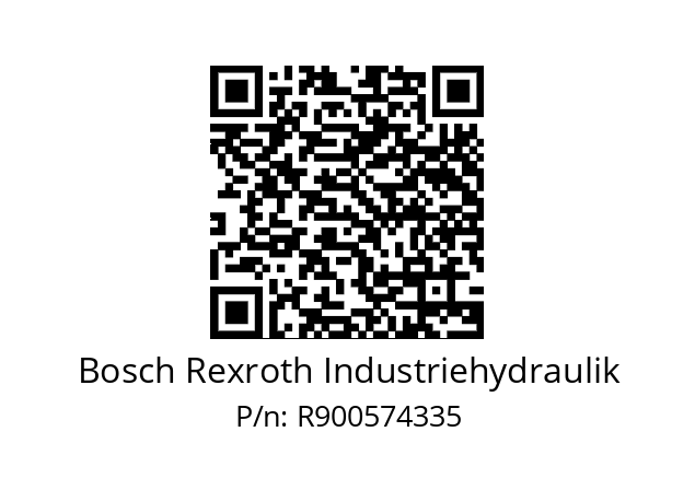   Bosch Rexroth Industriehydraulik R900574335