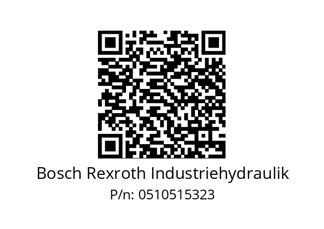   Bosch Rexroth Industriehydraulik 0510515323