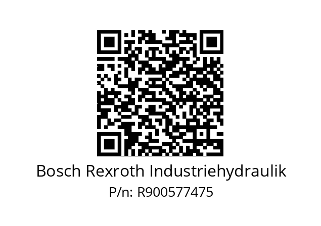   Bosch Rexroth Industriehydraulik R900577475