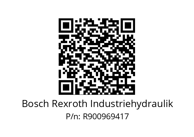   Bosch Rexroth Industriehydraulik R900969417