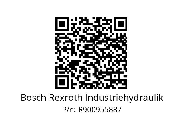   Bosch Rexroth Industriehydraulik R900955887