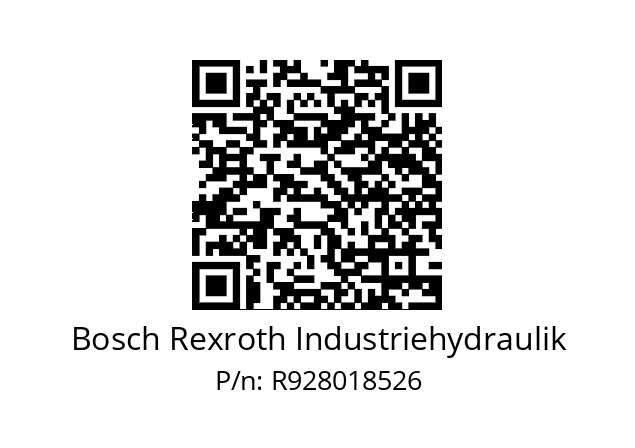   Bosch Rexroth Industriehydraulik R928018526