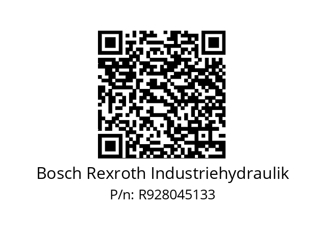   Bosch Rexroth Industriehydraulik R928045133