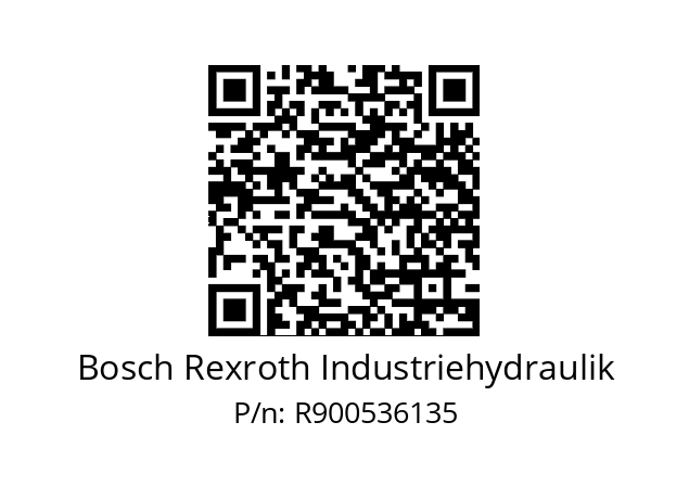   Bosch Rexroth Industriehydraulik R900536135