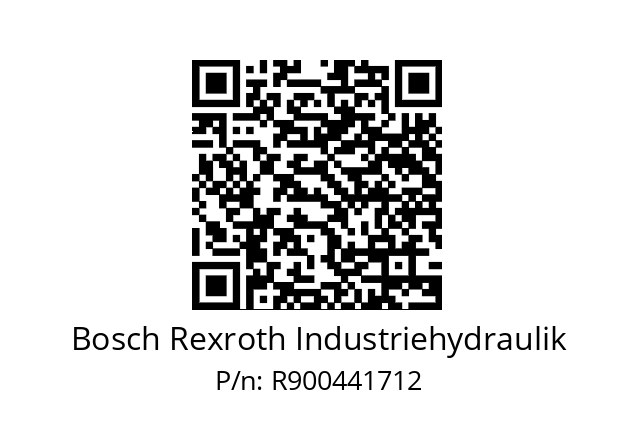   Bosch Rexroth Industriehydraulik R900441712