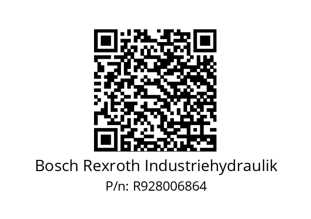   Bosch Rexroth Industriehydraulik R928006864