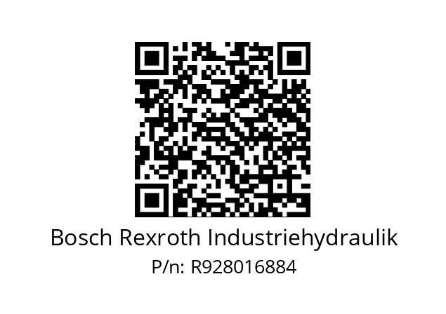   Bosch Rexroth Industriehydraulik R928016884