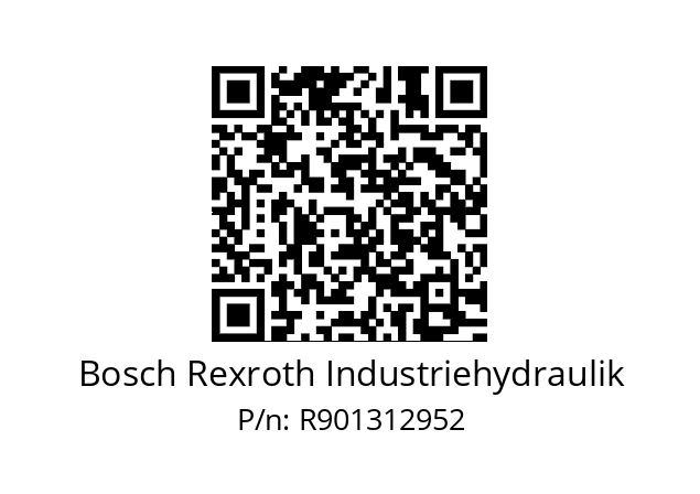   Bosch Rexroth Industriehydraulik R901312952