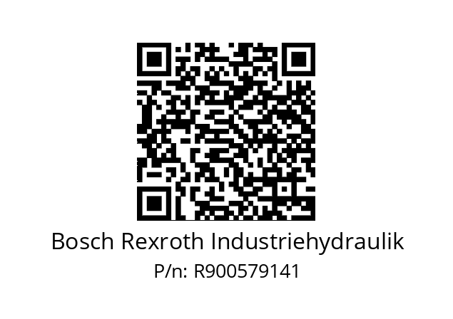   Bosch Rexroth Industriehydraulik R900579141