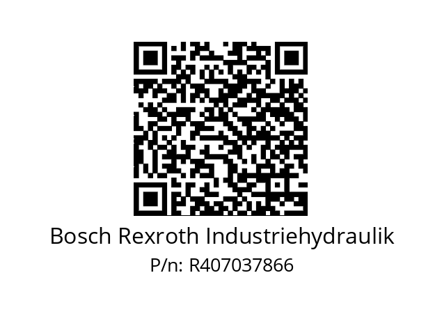   Bosch Rexroth Industriehydraulik R407037866