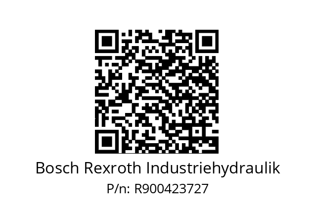   Bosch Rexroth Industriehydraulik R900423727