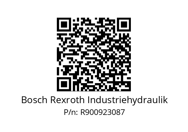   Bosch Rexroth Industriehydraulik R900923087