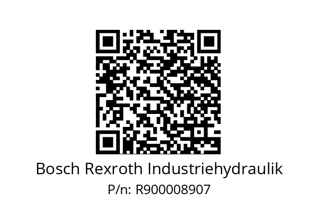   Bosch Rexroth Industriehydraulik R900008907