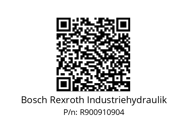   Bosch Rexroth Industriehydraulik R900910904