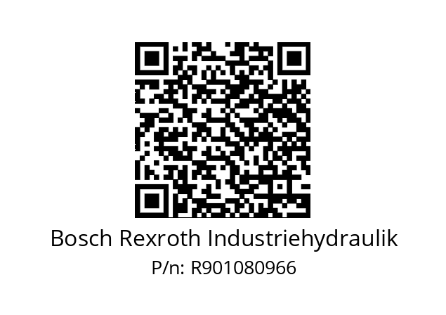   Bosch Rexroth Industriehydraulik R901080966