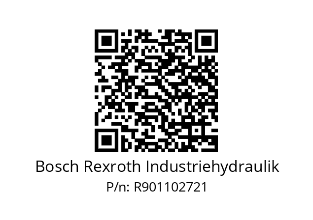   Bosch Rexroth Industriehydraulik R901102721