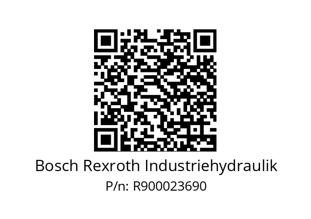   Bosch Rexroth Industriehydraulik R900023690