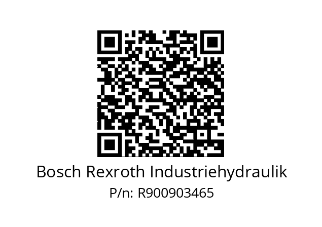   Bosch Rexroth Industriehydraulik R900903465