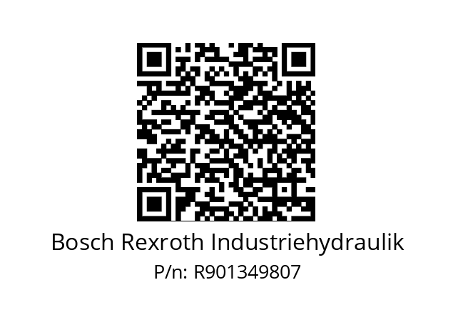   Bosch Rexroth Industriehydraulik R901349807