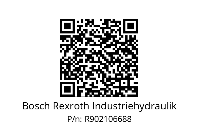   Bosch Rexroth Industriehydraulik R902106688